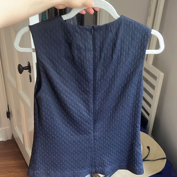 Theory navy petite work shell - Picture 4 of 4